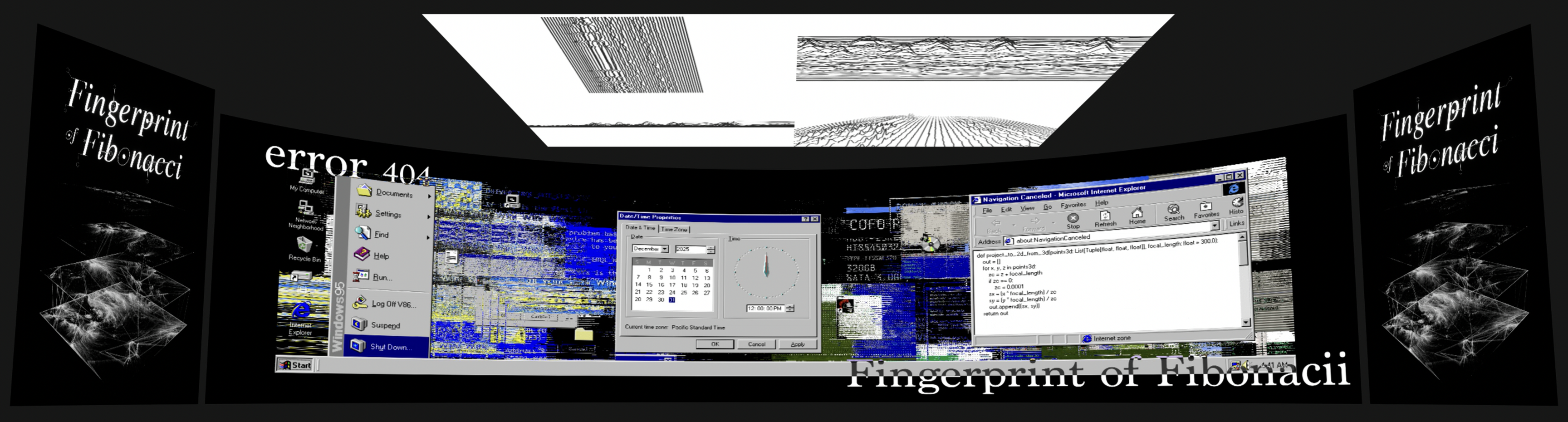 第三幕 — 五面螢幕全景（崩壞）