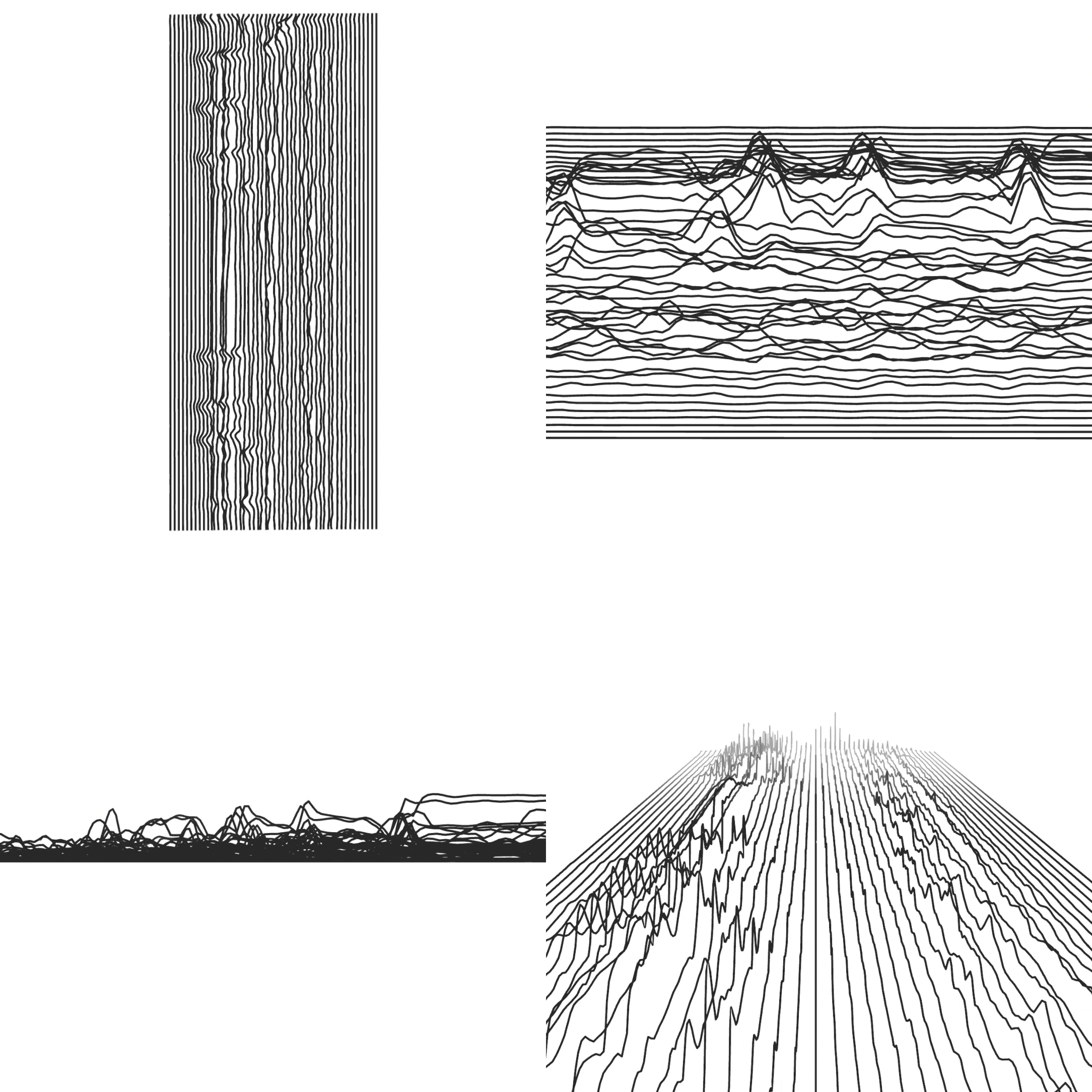 天幕聲音視覺化 — 波形（白底）